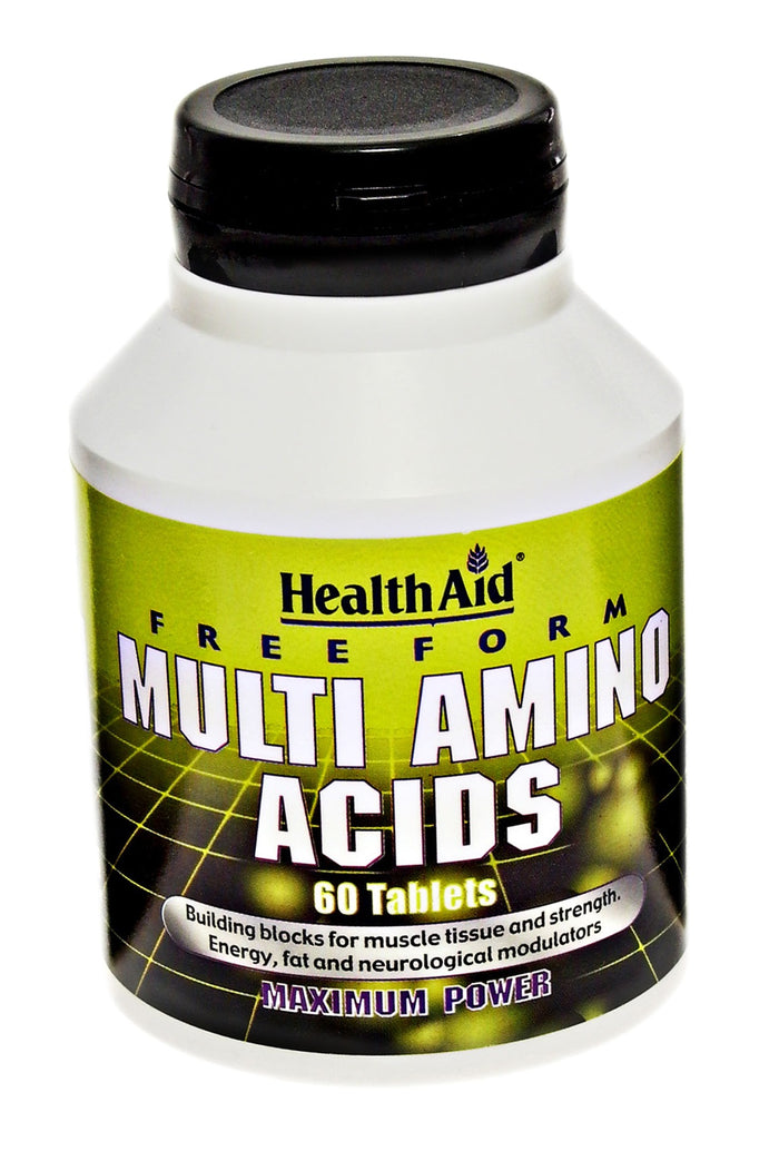 Health Aid Free Form Multi Amino Acids 60's