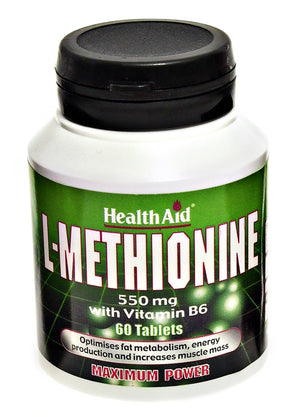 l methionine 550mg with vitamin b6 60s