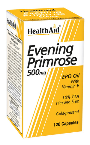 evening primrose oil 500mg with vitamin e 120s