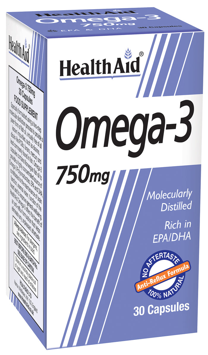 Health Aid Omega-3 750mg 30's