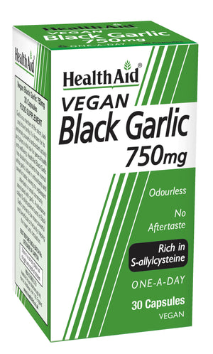 vegan black garlic 750mg 30s