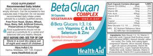 beta glucan complex 30s