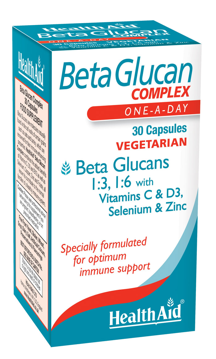 Health Aid Beta-Glucan Complex 30's