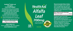alfalfa 700mg 120s