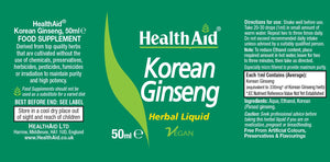 korean ginseng 50ml