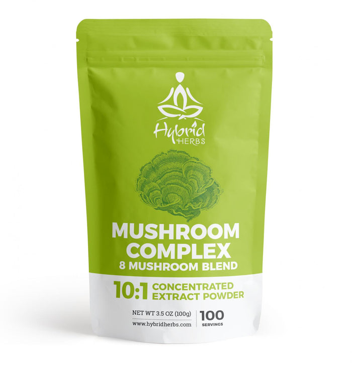 Hybrid Herbs Mushroom Complex 8 Mushroom Blend 100g