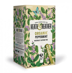 Heath and Heather Organic Peppermint Tea 20's