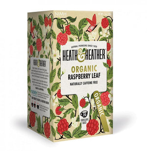 Heath and Heather Organic Raspberry Leaf Tea 20's