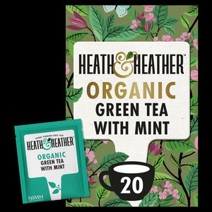 organic green tea moroccan mint 20s