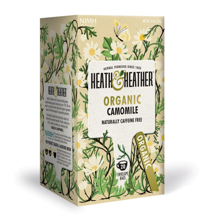 Heath and Heather Organic Camomile Tea 20's