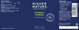 vitamin c powder formerly buffered vit c 180g