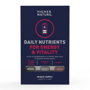 Higher Nature Daily Nutrients For Energy & Vitality 28 Days Supply