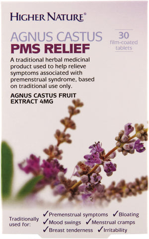 Higher Nature Agnus Castus PMS Relief 30's