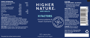 Higher Nature H Factors 60's