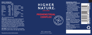 Higher Nature Premenstrual Complex 60's