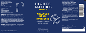 advanced brain nutrients formerly brain nutrients 180s