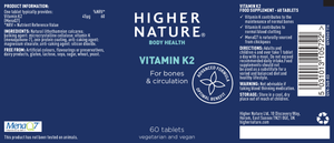 vitamin k2 60s