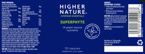 Higher Nature SuperPhyte 30's