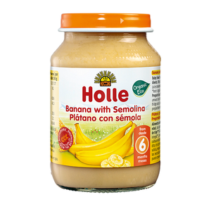 Holle Organic Banana with Semolina 190g