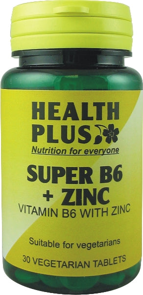 super b6 zinc 30 tablets