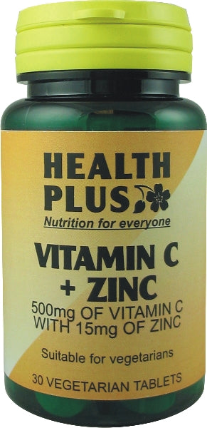 Health Plus Vitamin C + Zinc 30's