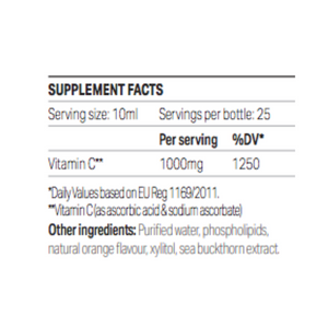 liposomal vitamin c absorbx001 250ml