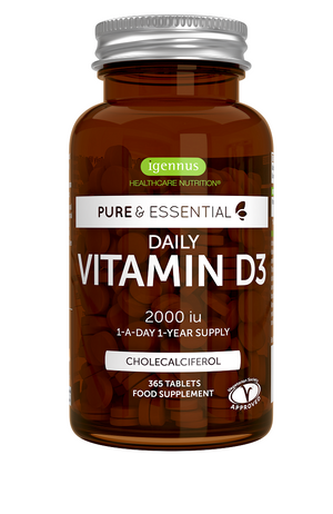 pure essential daily vitamin d3 2000iu 365s