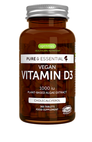 pure essential vegan vitamin d3 1000 iu 365s