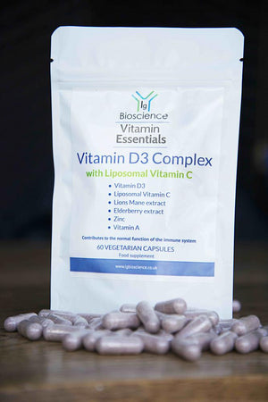 IgBioscience Vitamin D3 Complex with Liposomal Vitamin C 60's