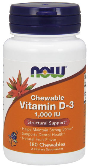 vitamin d 3 1000 iu chewable 180 chewables