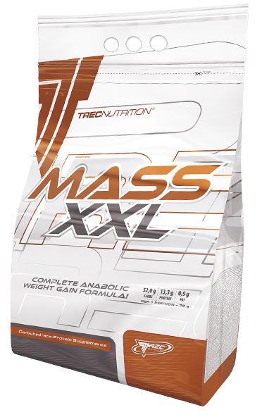 Mass XXL, Vanilla - 3000 grams