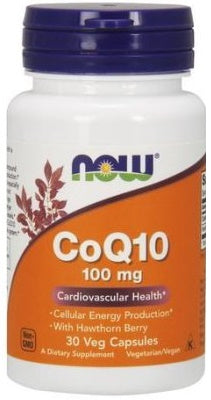 CoQ10 with Hawthorn Berry, 100mg - 30 vcaps