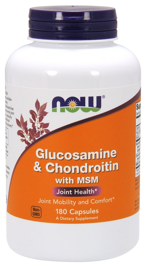 Glucosamine & Chondroitin with MSM - 180 caps