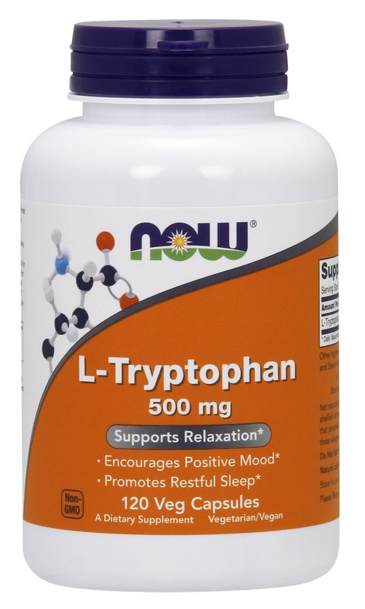 L-Tryptophan, 500mg - 120 vcaps