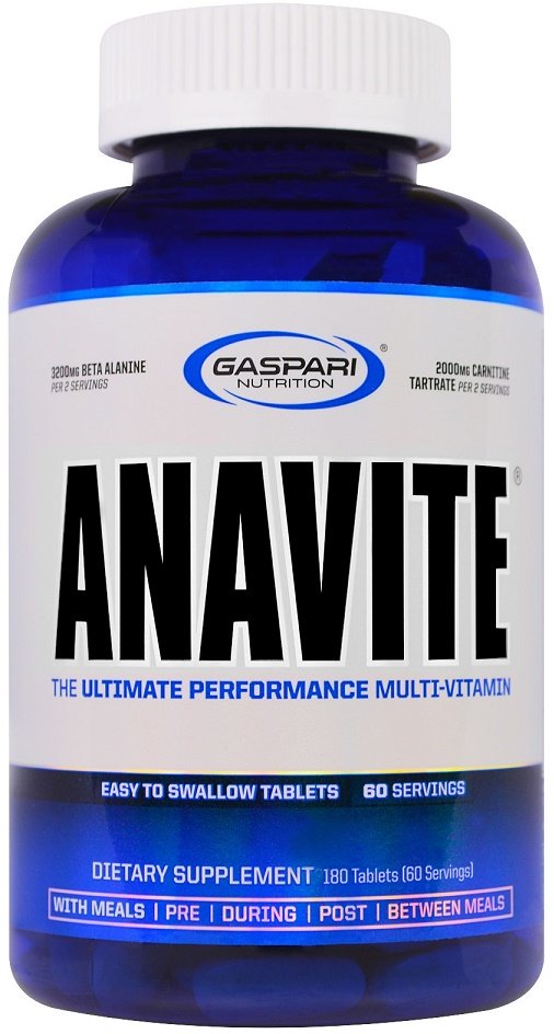 Gaspari Nutrition Anavite - 180 tablets