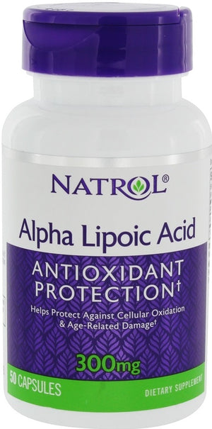 alpha lipoic acid 300mg 50 caps