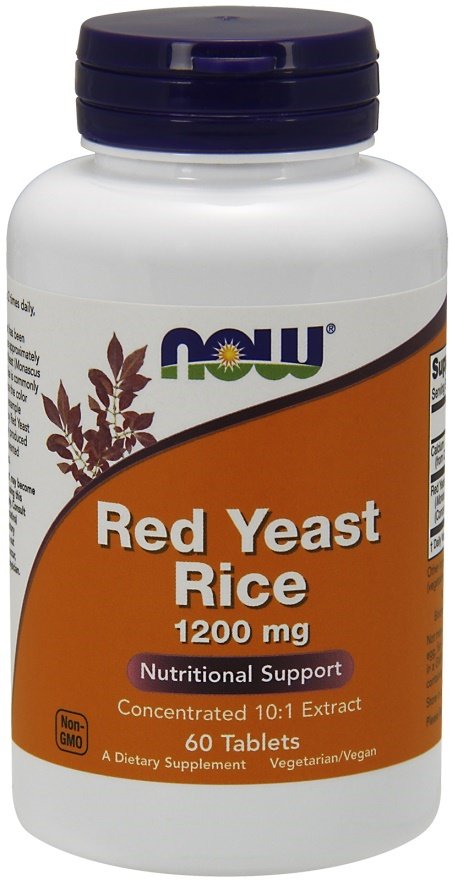 Red Yeast Rice Concentrated 10:1 Extract, 1200mg - 60 tablets