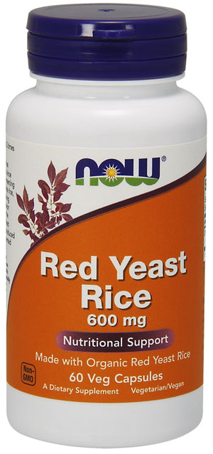 red yeast rice 600mg 60 vcaps