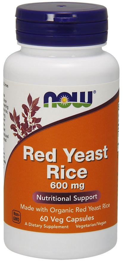 Red Yeast Rice, 600mg - 60 vcaps