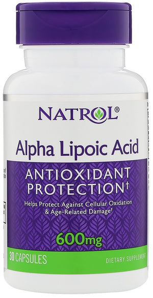alpha lipoic acid 600mg 30 caps