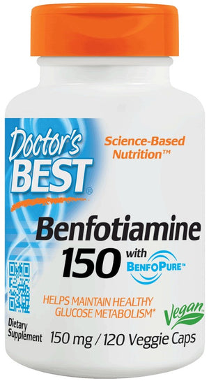 benfotiamine with benfopure 150mg 120 vcaps