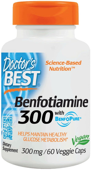 benfotiamine with benfopure 300mg 60 vcaps