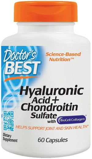 hyaluronic acid chondroitin sulfate with biocell collagen 60 caps