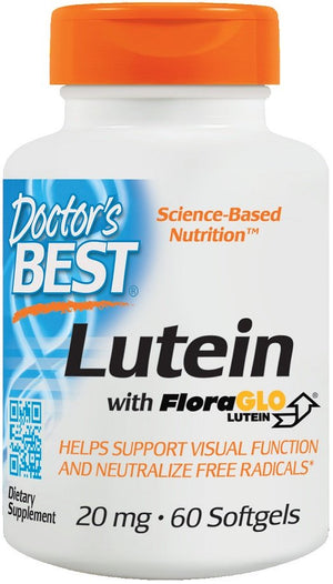 lutein with floraglo 20mg 60 softgels