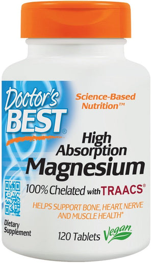 high absorption magnesium 100mg 120 tablets