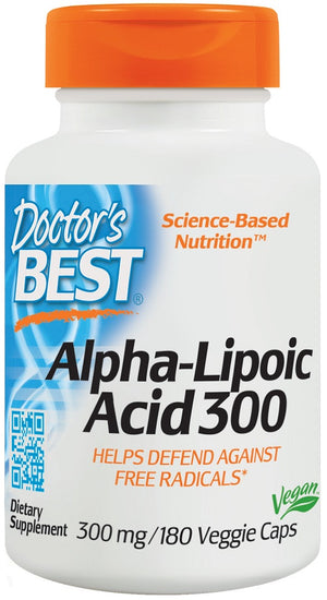alpha lipoic acid 300mg 180 vcaps
