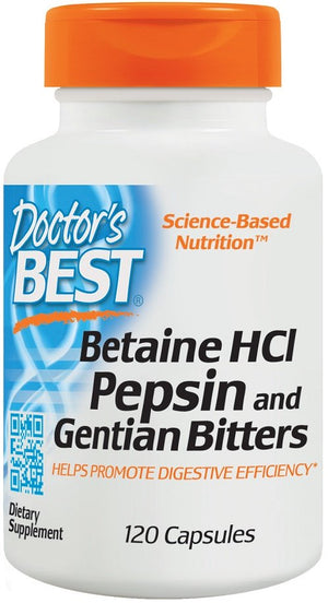 betaine hcl pepsin gentian bitters 120 caps