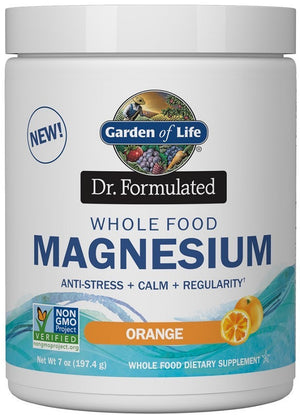 dr formulated whole food magnesium orange 197 grams