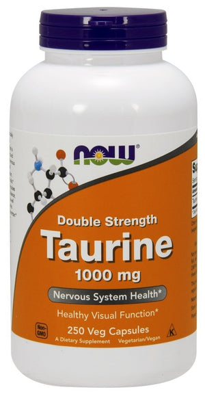 taurine 1000mg double strength 250 vcaps