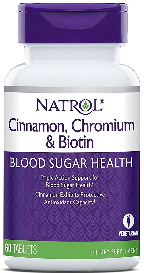 Cinnamon, Chromium & Biotin - 60 tablets